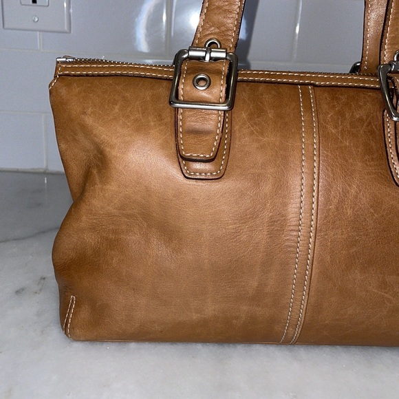 Coach Legacy Leather Full Zip Satchel - Picture 4 of 16
